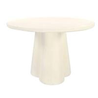 Sohome Ronde Eettafel 'Scottie' Beton, 130cm, kleur Crème - thumbnail