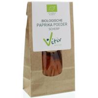 Vitiv Paprika poeder scherp bio 50 Gram - thumbnail