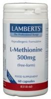Lamberts L-methionine 500mg Vegacapsules - thumbnail