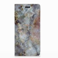 Nokia 3.1 (2018) | Standcase | Marmer Grijs - thumbnail