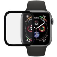 9H 3D volledig scherm getemperd glas Film voor Apple Watch serie 4 40mm (zwart) - thumbnail