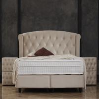 Dreamhouse - Aurora Boxspring met opbergruimte - Beige - 180 x 200 / met montage - thumbnail