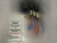micromotor NB001 motor ombouwset voor Brawa 1151 containerterminal met 3 motoren - thumbnail