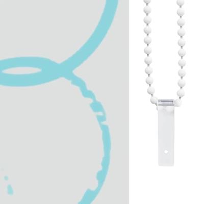 VidaXL Rolgordijn voor douche 140x240 cm bubbel