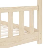 Kinderbedframe massief grenenhout 70x140 cm - thumbnail