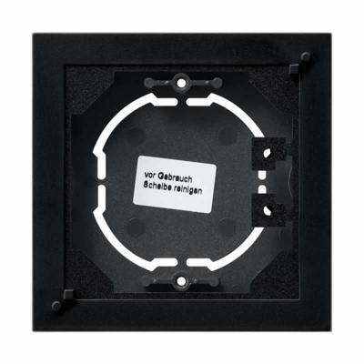 GIRA opbouwbak mat zwart 0219005 voor huisautomatising lage uitvoering