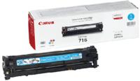 Canon Toner 716C Origineel Cyaan 1500 bladzijden 1979B002 - thumbnail
