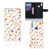 Huawei Y7 (2019) Telefoon Hoesje Dots - thumbnail