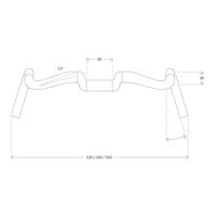 Deda Gera Carbon Stuur 31.7 mm - Zwart - thumbnail