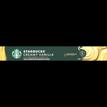 Starbucks Creamy Vanilla - 10 koffiecups