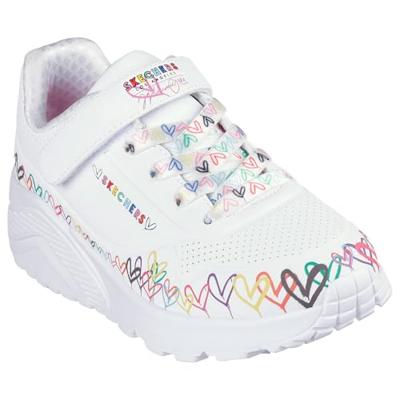 SKECHERS Street Uno Lite Heart Craze baskets wit