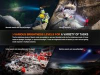 Fenix Light LR60R FELR60R Accu handschijnwerper LED 21000 lm - thumbnail