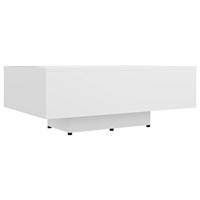 VidaXL Salontafel 85x55x31 cm bewerkt hout wit - thumbnail