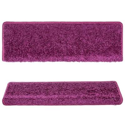 Trapmatten 15 st 65x21x4 cm Violet Rechthoekige Rand