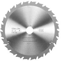 DeWalt Accessoires Cirkelzaagblad 250x30x24t, vlaktand- en spaanbegrensd, positief 10°, kerf 2,8mm - DT4202-QZ - thumbnail