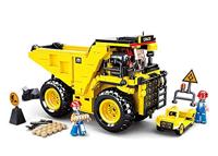Sluban Mining Truck bouwstenen set - thumbnail
