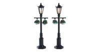 Kerstfiguur Old english lamp post set of 2 b/o 4.5v LEMAX - Lemax - thumbnail