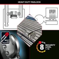 Masterlock Hangslot EXCELL 44mm - M1EURDLFSTSCC M1EURDLFSTSCC - thumbnail