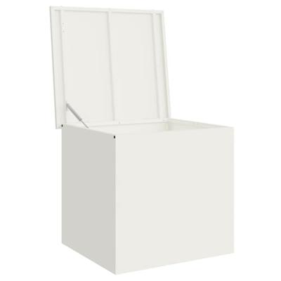 Buitenopslagdoos Wit 55 x 50.5 x 50 cm Koudgewalst staal