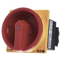 Eaton T0-2-1/EA/SVB Nokkenschakelaar Uitschakelbaar 20 A 690 V 1 x 90 ° Geel, Rood 1 stuk(s) Piece
