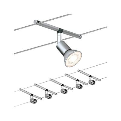 Paulmann Salt 94145 Kabelsysteem compleet GU5.3 50 W LED Chroom (mat)