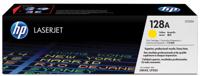 HP toner 128A, 1 300 pagina's, OEM CE322A, geel - thumbnail