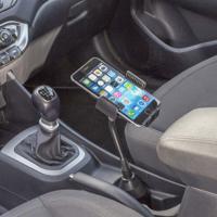 Nedis SCMT200BK Smartphone-houder Voor De Auto Universeel 360° Draaibaar - thumbnail