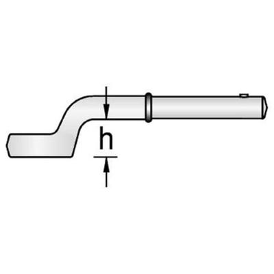 Gedore 6034060 2 A 30 Trek-ringsleutel Sleutelbreedte (metrisch) 30 mm