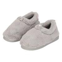 Apollo Pantoffels Dames Imitatiebont Grijs-39/40 - thumbnail