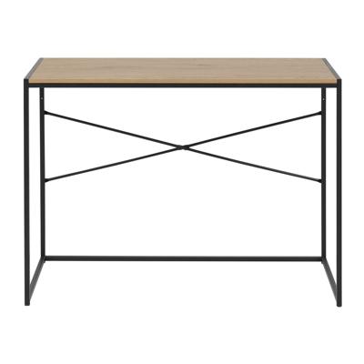 Bureau Jaxx - naturel/zwart - 75x100x45 cm