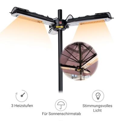 Sunred Parasol Heater 2000 terrasverwarmer