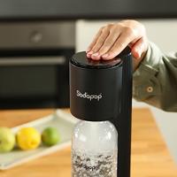 Sodapop Soda-maker Cooper Zwart Incl. 1 PET-fles - thumbnail
