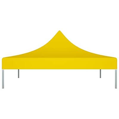 VidaXL Partytentdak 270 g/m² 2x2 m geel