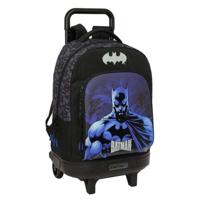 Schoolrugzak met Wielen Batman Zwart 33 x 45 x 22 cm - thumbnail