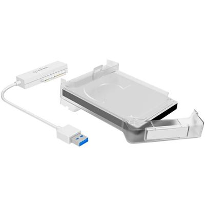 ICY BOX IB-AC703-U3 SATA III USB 3.0 Wit 2,5 behuizing