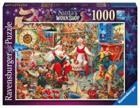 Ravensburger puzzel Santa's Workshop - 1000 stukjes - thumbnail