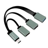 LogiLink UA0315 USB 3.0 (3.1 Gen 1) Type-C 5000Mbit/s naar 3x USB A - thumbnail
