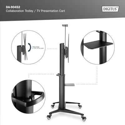 Digitus DA-90452 tv-bevestiging 3,05 m (120 ) Zwart - thumbnail