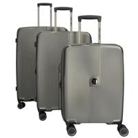 Enrico Benetti Richmond 3 delige Kofferset-Antracite - thumbnail