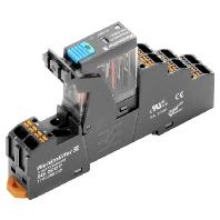 Weidmüller DRIKITP 24VDC 2CO LD/PB Relaismodule Nominale spanning: 24 V/DC Schakelstroom (max.): 5 A 2x wisselcontact 10 stuk(s)