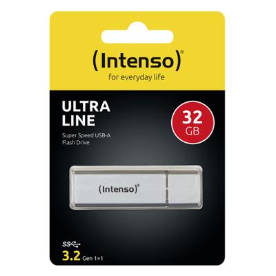 USB stick INTENSO 3531490 USB 3.0 64 GB Zilverkleurig 64 GB DDR3 SDRAM