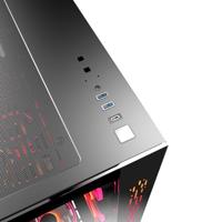 ATX Semi-toren BehuizingMRED Crystal Sea - thumbnail