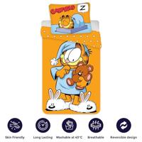 Garfield dekbedovertrek oranje 100 x 135 cm Katoen - thumbnail