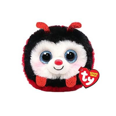 TY Beanie Balls Knuffel Lieveheersbeestje Izzy 10 cm