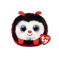 TY Beanie Balls Knuffel Lieveheersbeestje Izzy 10 cm - thumbnail