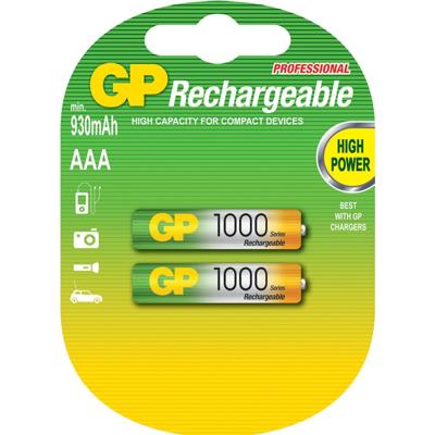 GP Accu (AAA, Micro, HR 03, NiMH, 1,2 V, 1000 mAh)