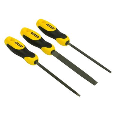 Stanley 3delige Set Vijlen Bastaard 150mm - 0-22-445 - 0-22-445