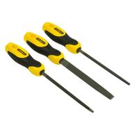 Stanley 3delige Set Vijlen Bastaard 150mm - 0-22-445 - 0-22-445 - thumbnail
