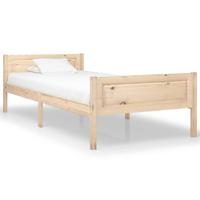 Bedframe massief grenenhout 90x200 cm - thumbnail