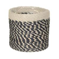 Mica mand bonaparte zwart 14 cm | 18 stuks - thumbnail